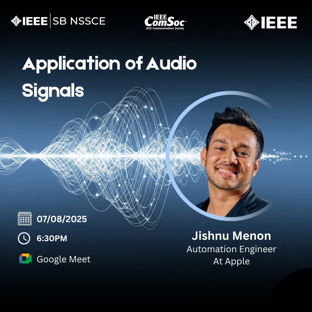  Webinar - Application of Audio Signals